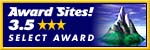 Award Sites rated 3.5